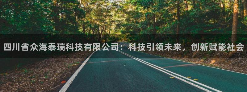 四川省众海泰瑞科技有限公司：科技引领未来，创新赋能社会